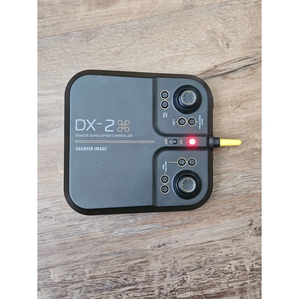 Sharper Image DX-2 Remote Quadcopter Controller Drone Transmitter 2.4GHz Black